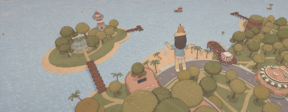 Pixel art scene generated by Pixelforge
